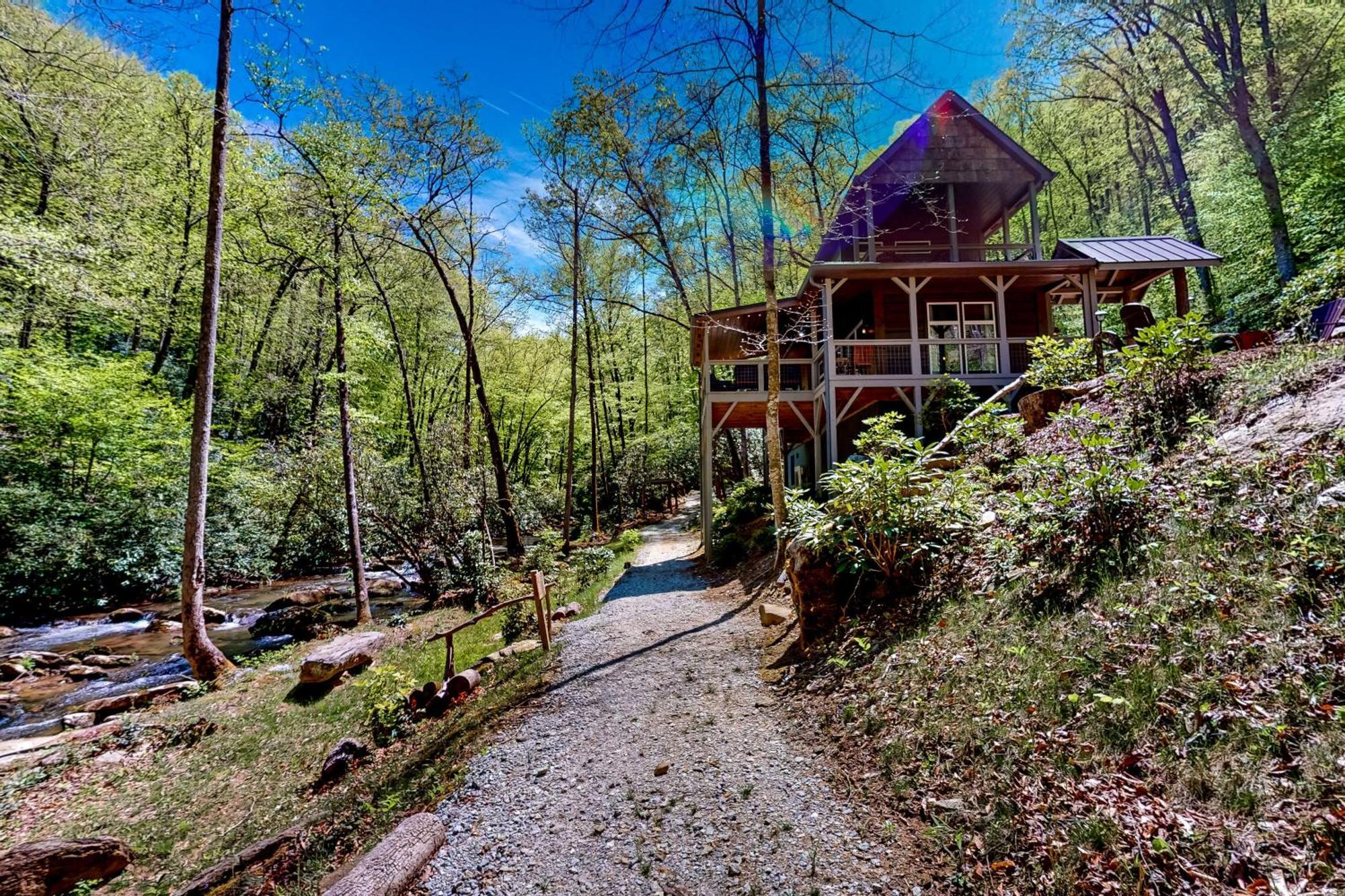 Creel Lodge At Middle Creek Otto Экстерьер фото