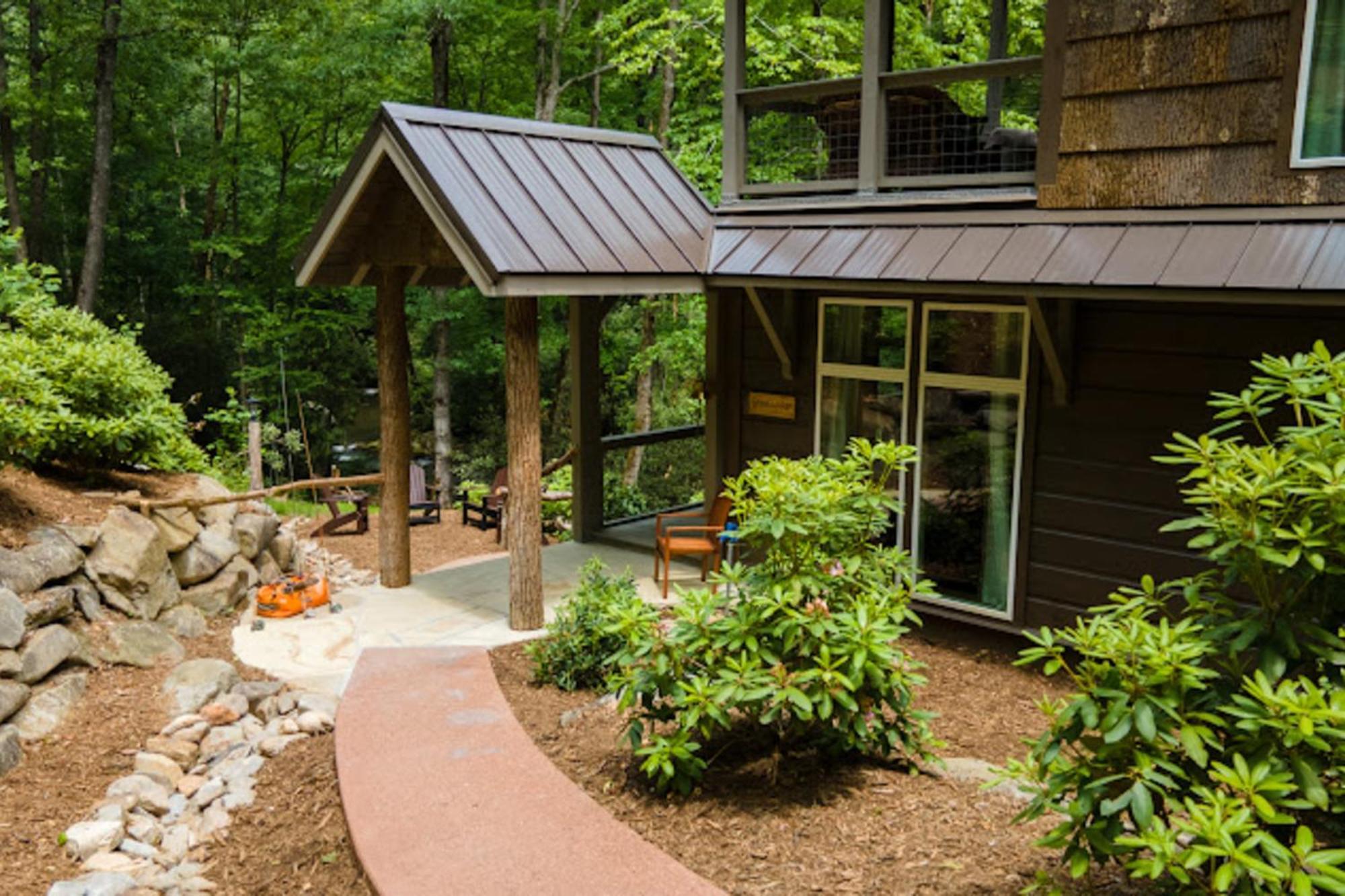 Creel Lodge At Middle Creek Otto Экстерьер фото